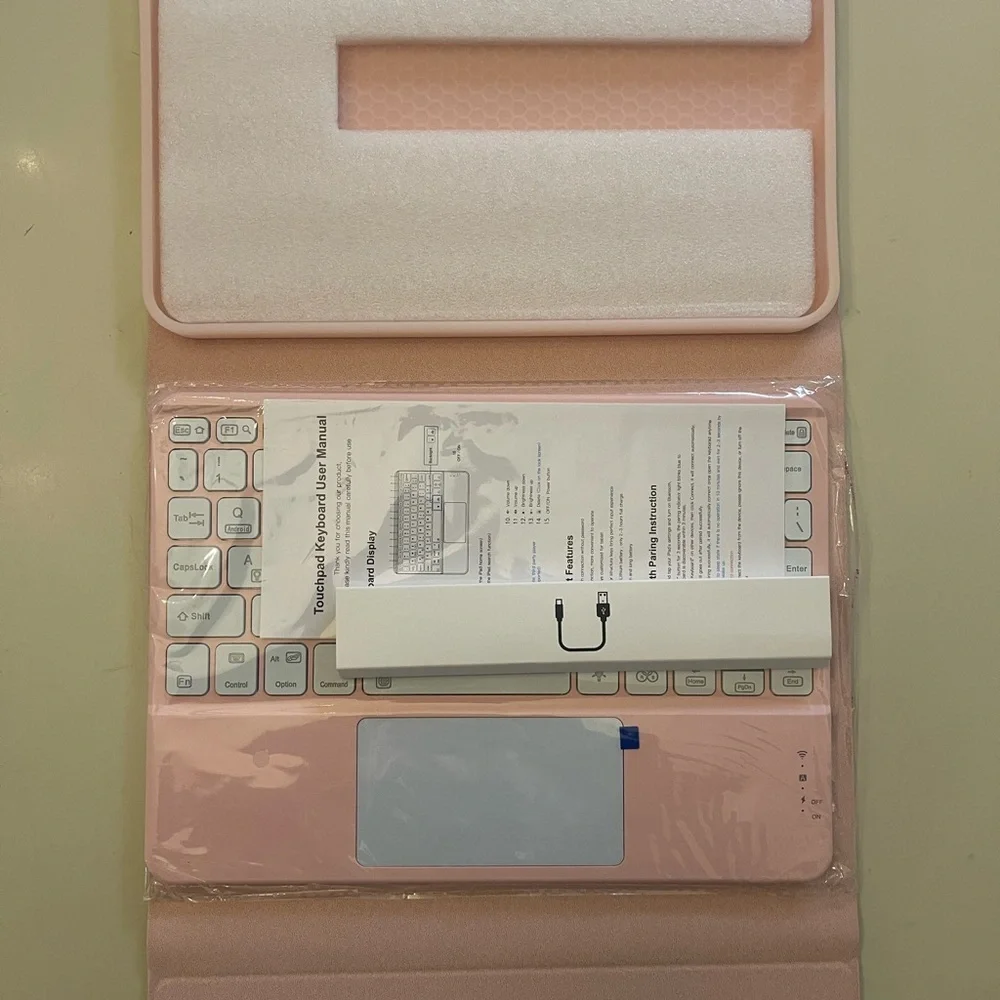 Harvopu Compatible for iPad 11th 10th Generation Case with Keyboard, Folio Cover